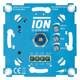 ION Industries Inbouwdimmer | ION Industries (Led, Enkel, 0.3 tot 350W) 66.099.51 K180106673 - 2