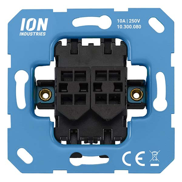 ION Industries Jaloezieschakelaar | ION Industries | (Basiselement, Inbouw, 2-voudig) 66.008.11 K180107624 - 2