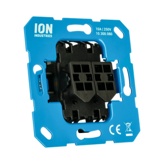 ION Industries Jaloezieschakelaar | ION Industries | (Basiselement, Inbouw, 2-voudig) 66.008.11 K180107624 - 1