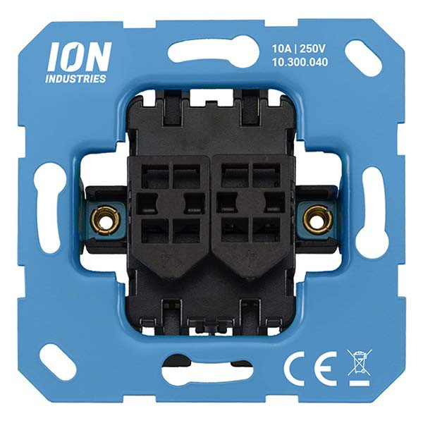 ION Industries Kruisschakelaar | ION Industries | V1/J1 (Inbouw, Mat wit)  K180108083 - 2