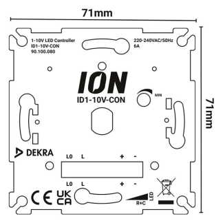 ION Industries Led controller | ION Industries | V1/J1/E1 (Inbouw, Enkel, Fase-afsnijding, Universeel, 0.3 tot 200W, 1 tot 10V) 66.099.52 K180107635 - 5