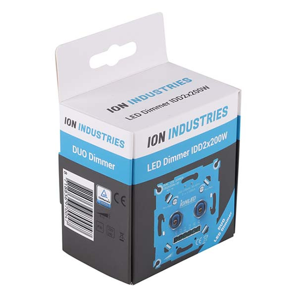 ION Industries Led duo dimmer | ION Industries (Inbouw, 2x 0.3 tot 200W) 66.099.55 K180106672 - 10