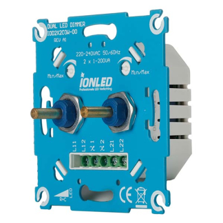 ION Industries Led duo dimmer | ION Industries (Inbouw, 2x 0.3 tot 200W) 66.099.55 K180106672 - 4