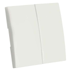 ION Industries Serieschakelaar met lichtknop | ION Industries | E1 (Basiselement + Bedieningswip, Inbouw, Mat wit)  K180108092 - 4