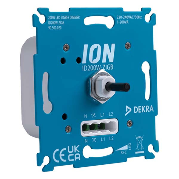 ION Industries Slimme dimmer | ION Industries | V1/J1/E1 (Zigbee, 0.3-200 Watt) 66.099.61 K180107689 - 1