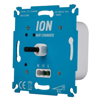 ION Industries Slimme dimmer | ION Industries (Led, Enkel, 0.3 tot 200W) 66.099.60 K180106674 - 4