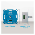 ION Industries Slimme led dimmer | ION Industries (Inbouw, Wifi, 0.3 tot 200W) 66.099.60 K180106674 - 8