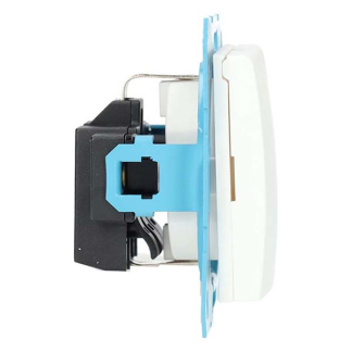 ION Industries Stopcontact | ION Industries | E1 (Inbouw, Randaarde, Klapdeksel, IP44, Mat wit) 66.119.44 K180107675 - 3