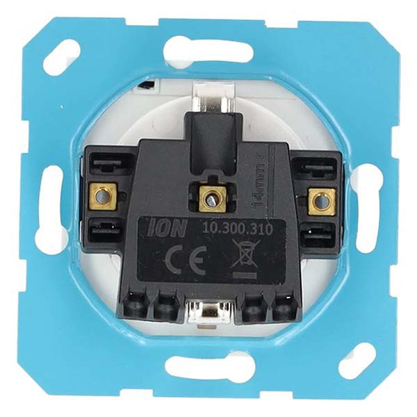 ION Industries Stopcontact | ION Industries | E1 (Inbouw, Randaarde, Klapdeksel, IP44, Mat wit) 66.119.44 K180107675 - 4