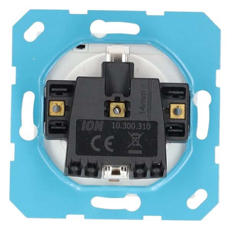 ION Industries Stopcontact | ION Industries | E1 (Inbouw, Randaarde, Klapdeksel, IP44, Mat wit) 66.119.44 K180107675 - 4