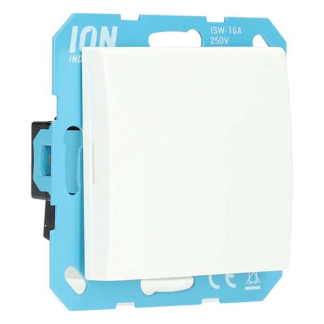 ION Industries Stopcontact | ION Industries | E1 (Inbouw, Randaarde, Klapdeksel, IP44, Mat wit) 66.119.44 K180107675 - 5