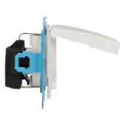 ION Industries Stopcontact | ION Industries | E1 (Inbouw, Randaarde, Klapdeksel, Mat wit) 66.119.43 K180107669 - 3