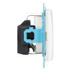 ION Industries Stopcontact | ION Industries | E1 (Inbouw, Randaarde, Mat wit) 66.119.42 K180107660 - 2