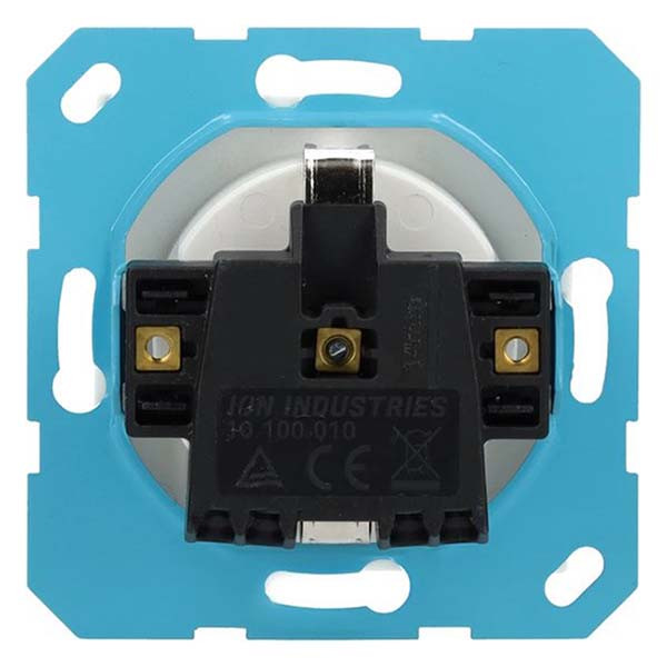 ION Industries Stopcontact | ION Industries | E1 (Inbouw, Randaarde, Wit) 66.116.42 K180107659 - 3