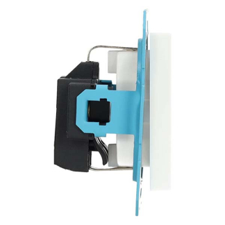 ION Industries Stopcontact | ION Industries | J1/V1 (Inbouw, Randaarde, Wit) 66.006.42 K180107686 - 2