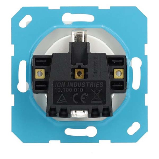 ION Industries Stopcontact | ION Industries | J1/V1 (Inbouw, Randaarde, Wit) 66.006.42 K180107686 - 3