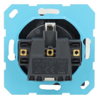 ION Industries Stopcontact | ION Industries | V1/J1 (Inbouw, Randaarde, Mat zwart) 66.007.41 K180107667 - 3
