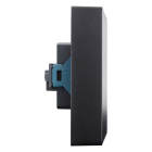 ION Industries Stopcontact | ION Industries (Half opbouw, Dubbel, Randaarde, Zwart) 66.007.50 K180107656 - 2