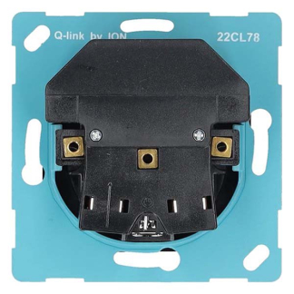 ION Industries Stopcontact met USB | ION Industries | E1 (Inbouw, Randaarde, USB A, USB C, Aanraakbeveiliging, Mat zwart) 66.117.46 K180107682 - 3