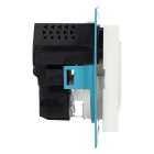 ION Industries Stopcontact met USB | ION Industries | V1/J1 (Inbouw, Randaarde, USB A, USB C, Aanraakbeveiliging, Wit) 66.006.46 K180107683 - 2