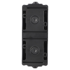 ION Industries Stopcontact met schakelaar voor buiten | ION Industries (Randaarde, Serie, Verticaal, IP54, 150 x 65 x 53 mm, Mat Zwart) 66.946.71 K100100535 - 4