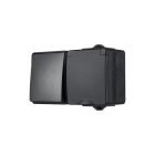 ION Industries Stopcontact met schakelaar voor buiten | ION Industries (Randaarde, Wissel, Horizontaal, IP54, Mat zwart) 66.946.69 K100100534 - 4