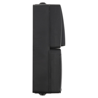 ION Industries Stopcontact met schakelaar voor buiten | ION Industries (Randaarde, Wissel, Verticaal, IP54, Mat zwart) 66.946.68 K100100533 - 3