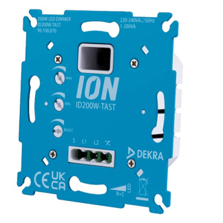 ION Industries Tastdimmer | ION Industries | V1/J1/E1 (Master, Fase-afsnijding, Geheugenfunctie) 66.099.70 K180107640 - 2