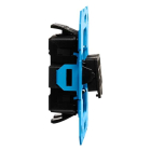 ION Industries Wisselschakelaar | ION Industries | V1/J1 (Inbouw, Mat wit)  K180108101 - 3