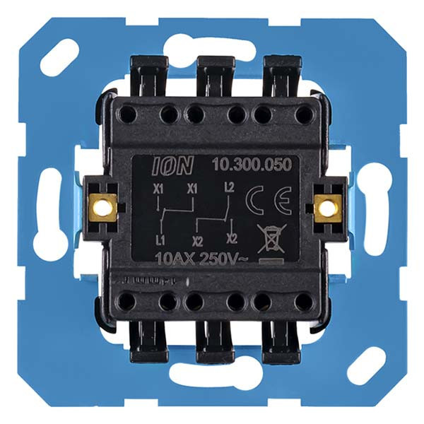 ION Industries Wissel/wisselschakelaar | ION Industries | E1 (Inbouw, Mat wit)  K180108098 - 4