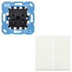 ION Industries Wissel/wisselschakelaar | ION Industries | E1 (Inbouw, Mat wit)  K180108098 - 1