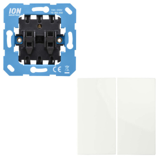 ION Industries Wissel/wisselschakelaar | ION Industries | E1 (Inbouw, Wit)  K180108099