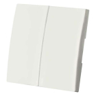 ION Industries Wissel/wisselschakelaar met lichtknop | ION Industries | E1 (Basiselement + Bedieningswip, Inbouw, Mat wit)  K180108098 - 7