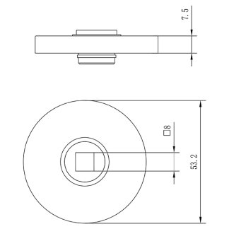 Impresso Deurklink | Impresso | London (Aluminium, Zwart) 8601421 K010808213 - 