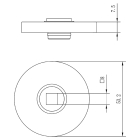 Impresso Deurklink | Impresso | Redhill (Aluminium, Zwart) 8601235 K010808225 - 6