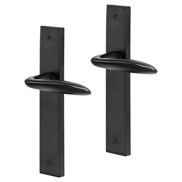 Impresso Deurklink met blindschild | Impresso | Lake (Aluminium, Zwart) 86.014.36 K010809649 - 1