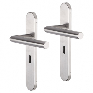 Impresso Deurklink met sleutelschild | Impresso | Harrow | 56 mm (RVS) 86.008.43 K010809655 - 1