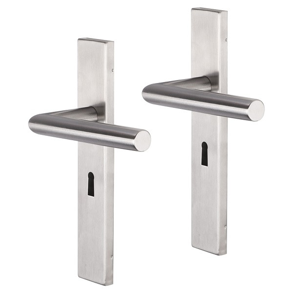 Impresso Deurklink met sleutelschild | Impresso | Harrow | 56 mm (RVS) 86.008.46 K010809658 - 1