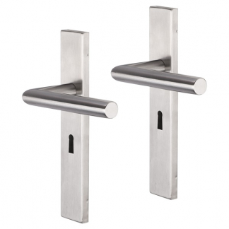 Impresso Deurklink met sleutelschild | Impresso | Harrow | 56 mm (RVS) 86.008.46 K010809658 - 1