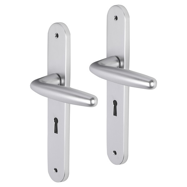 Impresso Deurklink met sleutelschild | Impresso | London | 56 mm (Aluminium) 86.010.71 K010809677 - 1