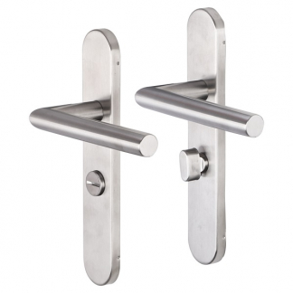 Impresso Deurklink met wc-sluitingschild | Impresso | Harrow | 63 mm (RVS) 86.008.44 K010809656 - 1