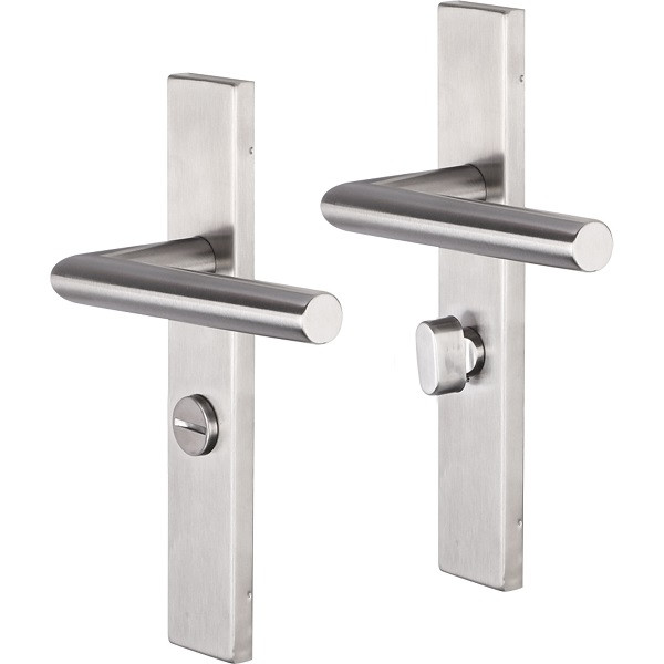 Impresso Deurklink met wc-sluitingschild | Impresso | Harrow | 63 mm (RVS) 86.008.47 K010809659 - 1