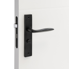 Impresso Deurklink met wc-sluitingschild | Impresso | Lake | 63 mm (Aluminium, Zwart) 86.014.38 K010809651 - 3