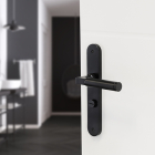 Impresso Deurklink met wc-sluitingsschild | Impresso | Aston | 63 mm  (Aluminium, Zwart) 8601234 K010808202 - 4