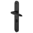 Impresso Deurklink met wc-sluitingsschild | Impresso | Lake | 63 mm  (Aluminium, Zwart) 8601246 K010808210 - 3