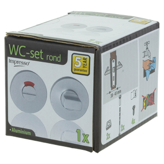 Impresso Wc-sluiting | Impresso (Aluminium) 86.001.08 K010809800 - 2