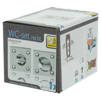 Impresso Wc-sluiting | Impresso (Chroom) 86.003.12 K010809799 - 2