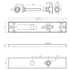 Impresso Wc-sluitingschild | Impresso (RVS) 86.000.43 K010809749 - 3