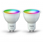GU10 smart LED lamp | Innr | Spot (RGB, 6W, 350lm, 1800-6500K, Dimbaar, 2 stuks)