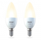 Innr Slimme lamp E14 | Innr | Kaars (LED, 5.3W, 470lm, 2700K, Dimbaar, 2 stuks) IN-23-048 K170203330 Innr Slimme lamp E14 | Innr | Kaars (LED, 5.3W, 470lm, 2700K, Dimbaar, 2 stuks) IN-23-048 K170203330